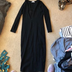 Legoe Heritage Ribbed Bodycon Dress